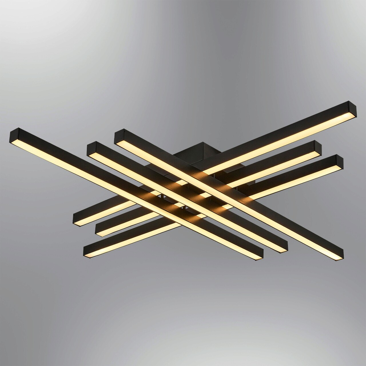 Lustra, Opviq, 414LRC1249, Negru - imagine 5